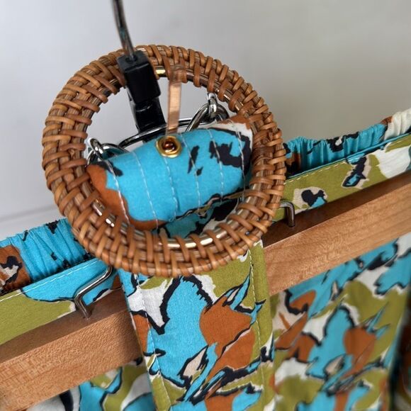 New Without Tag Pull On Cotton Skirt With Belt By Elizabeth James The Label - Picture 5 of 7